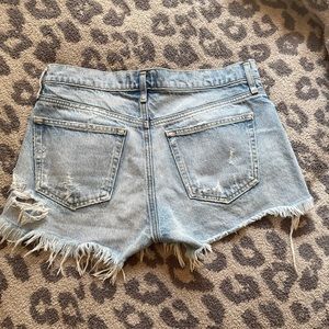 EUC AGOLDE PARKER SHORTS 27